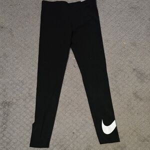 Nike Kids Black Leggings Tight Fit Xl